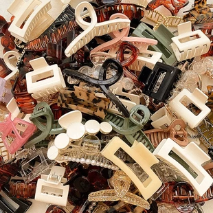 包邮夜市一元小商品摆地摊韩国发夹两元店发饰发卡头饰抓夹饰品