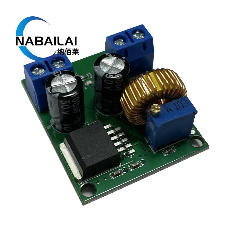d可调升压模块lm2587大功率升稳压电源板3v5v12v转19v24v30v36v
