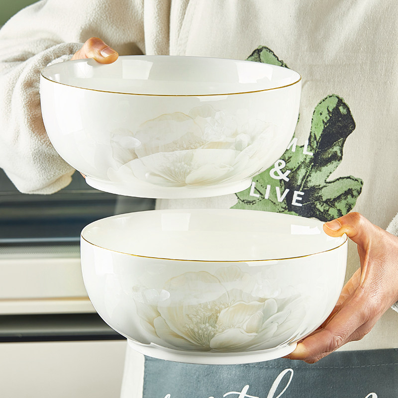 优尊陶瓷8寸大汤碗2025新款