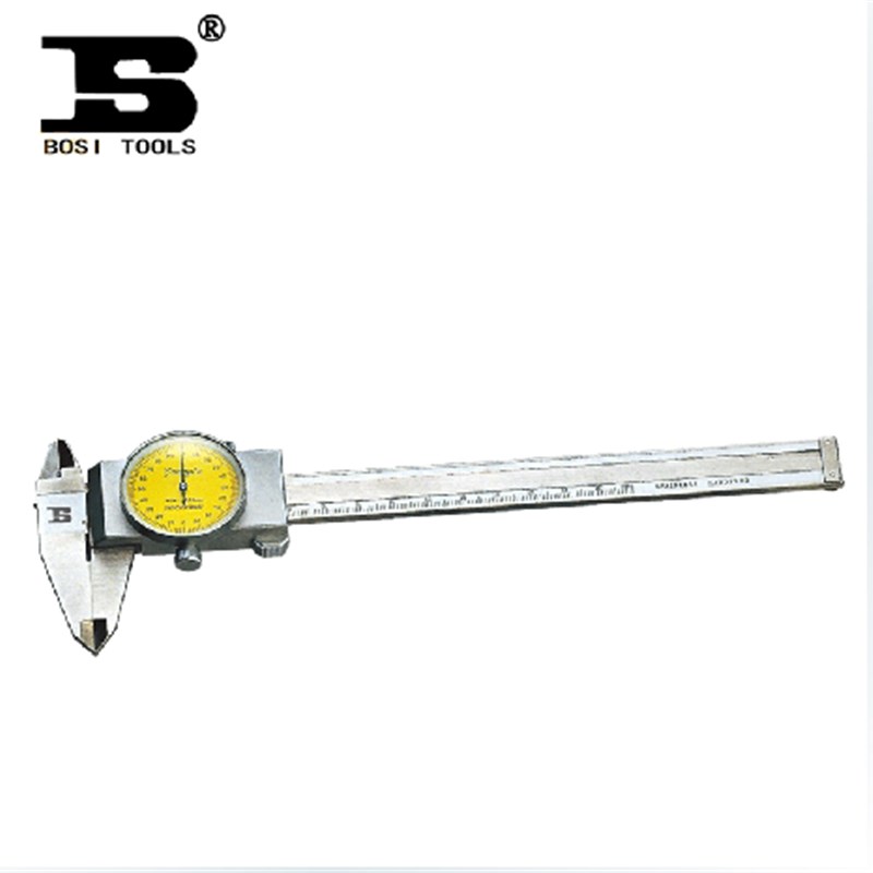 波斯BOSI工具带表卡尺BS-A20 0-150mm货号BS152015