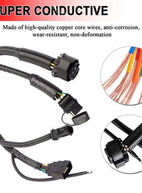 5L1A2057BA5LZZ-16A576-BA-150/林肯马克LT7针F拖车连接器