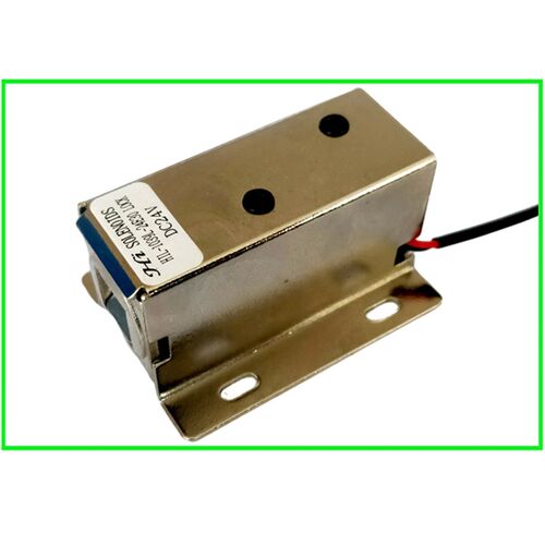 柜锁HIL-1039L-DC24V机柜锁 箱柜锁电磁锁
