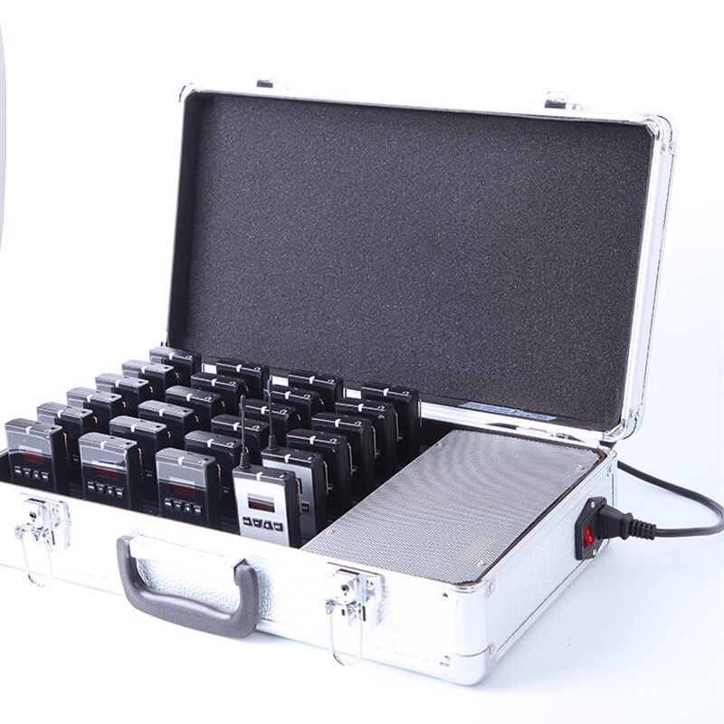 旅游团导游讲解器一对多同声传译会议接待导游带团无线讲解器