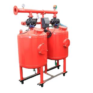 农业灌溉过滤设备 厂家供应砂石沙石过滤器施肥罐 浅层砂过滤器