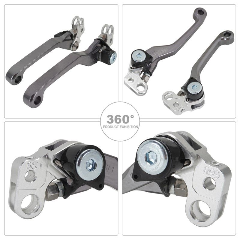 适用虬龙Sur-Ron轻蜂X电动越野摩托车通用刹车杆手把手柄牛角