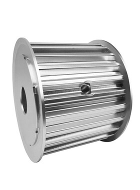 东莞来图非标铝合金同步带轮  S8MAF型24齿带宽15