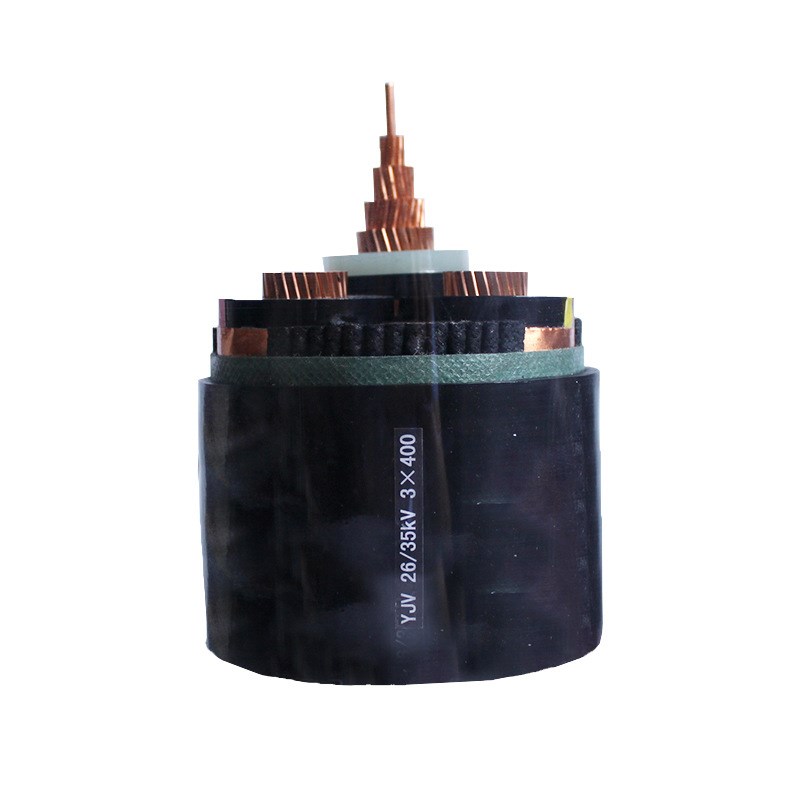 江南电缆五彩无氧铜芯YJV电缆 3*300低压控制电缆铝芯电缆线