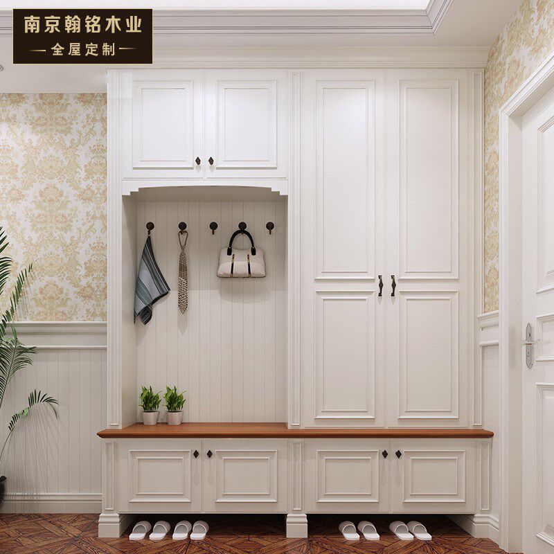 南京木饰面板背景墙电视酒店实木烤漆免漆定 制双饰面现代喷漆