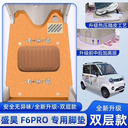 盛昊F6PRO电动三轮车专用脚垫