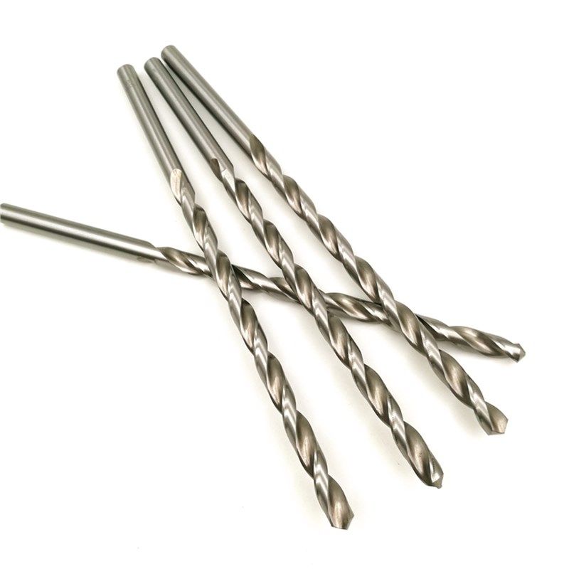 250mm特长钻头高速钢特加长麻花钻头白钢直柄钻咀木头琥珀铝打孔