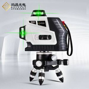 玛昌绿光水平仪12线蓝光红外线进口激光德国强光高精度贴墙贴地仪