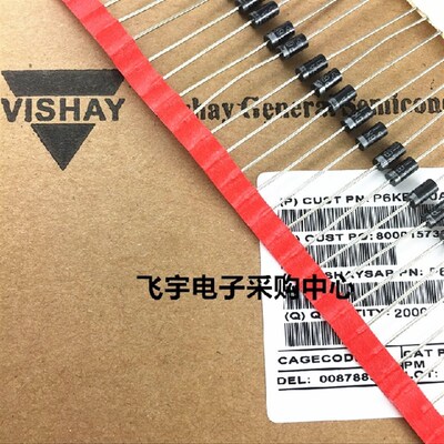 瞬态抑制二极管TVS管 P6KE22CA  全新原装VISHAY (100只18元)