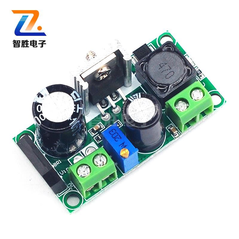 AC-DC降压电源模块 DC-DC可调稳压电源 LM2596HV电源模块 通用型