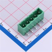 接线端子 5.08 05P 5.08mm GN01 排数 1x5P MX2EDGRC 插拔式