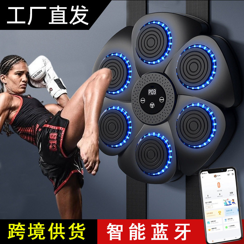 家用智能悬挂拳击机蓝牙音乐