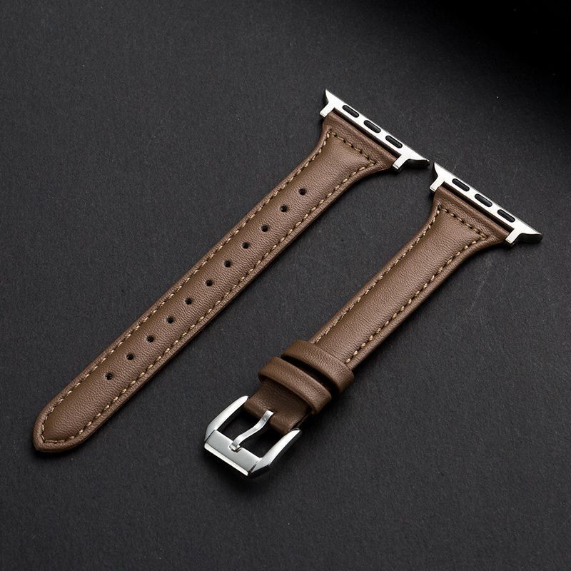 小蛮腰适用AppleiWatchS10Ultra真皮通用苹果9876543se迁手表带