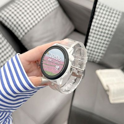 适用高驰corospace3表带夏季透明pace2手表apex2透气2pro创意腕带