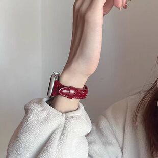 细款适用vivo watch5/3/2/GT手表带真皮质男女高级iQOOGT原装牛皮