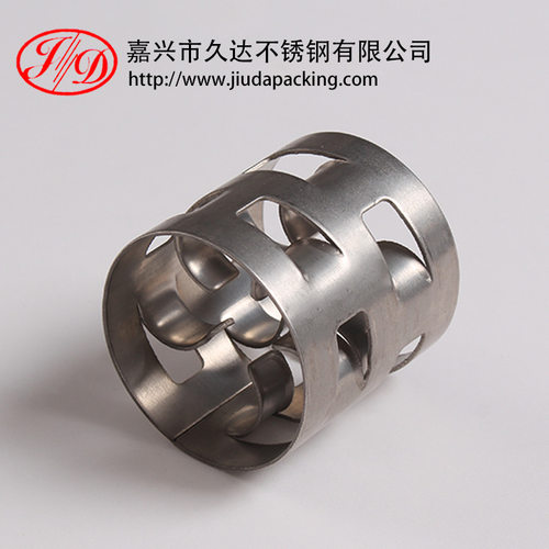 厂家直销 76mm不锈钢鲍尔环 冷却塔化工填料 304 316金属填料现货