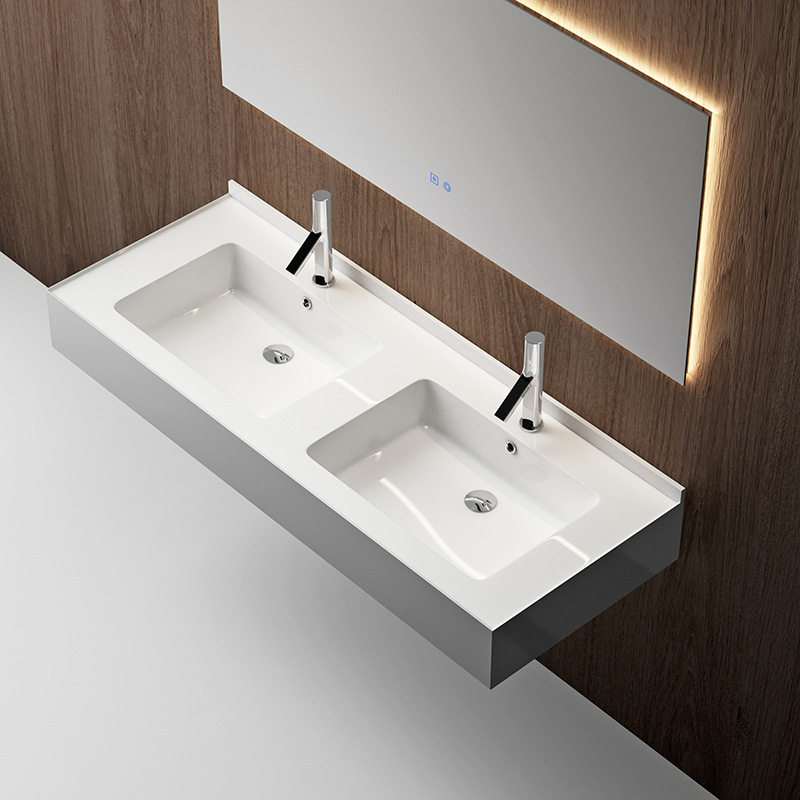 厂家 复合亚克力台盆浴室柜厨房盆厕所柜上洗手一体盆胶衣台盆,家装主材,挂墙式洗脸盆,淘宝优惠券,粉丝福利购,淘宝优惠卷