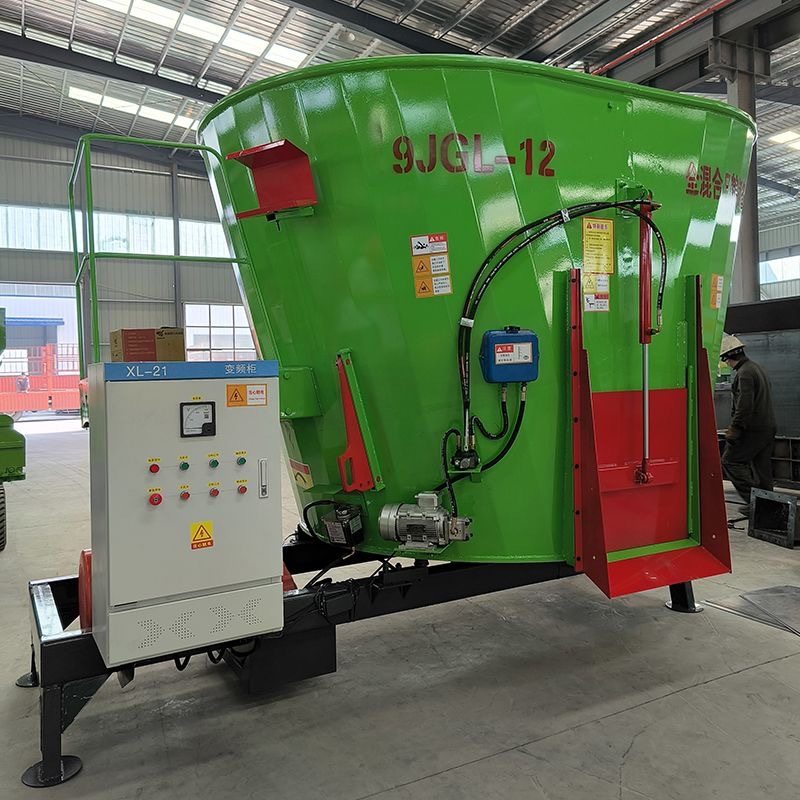 12立方立式tmr全混合日粮饲料制备机 牛羊草料搅拌机 牧场拌草机,五金/工具,拌料机,淘宝优惠券,粉丝福利购,淘宝优惠卷