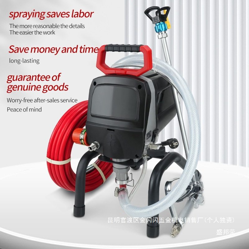 厂家跨境110/220油漆乳胶漆无气喷涂机 小型喷,五金/工具,电动喷涂机,淘宝优惠券,粉丝福利购,淘宝优惠卷