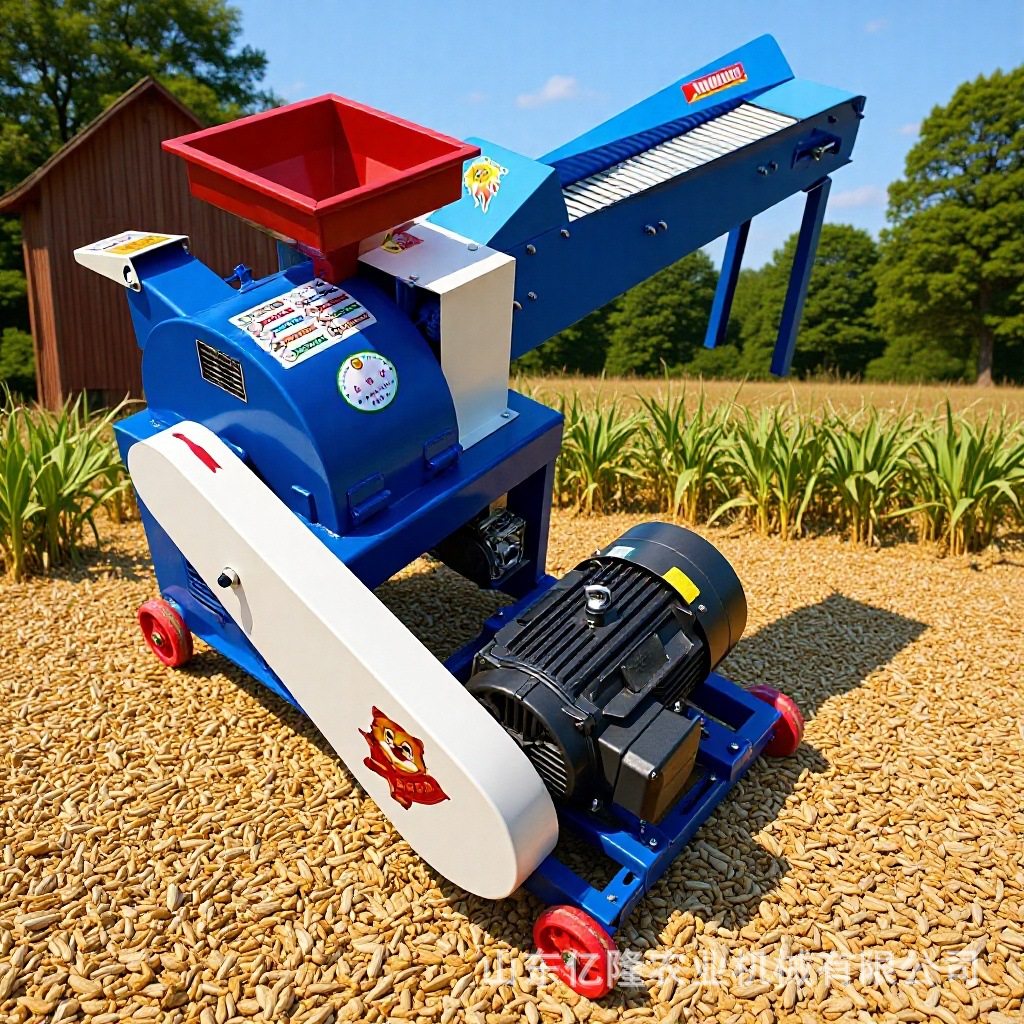 牧草皇竹草打浆机 猪鸡鸭鹅饲料粉碎机 干湿两用玉米秸秆粉碎机,五金/工具,碎草机,淘宝优惠券,粉丝福利购,淘宝优惠卷