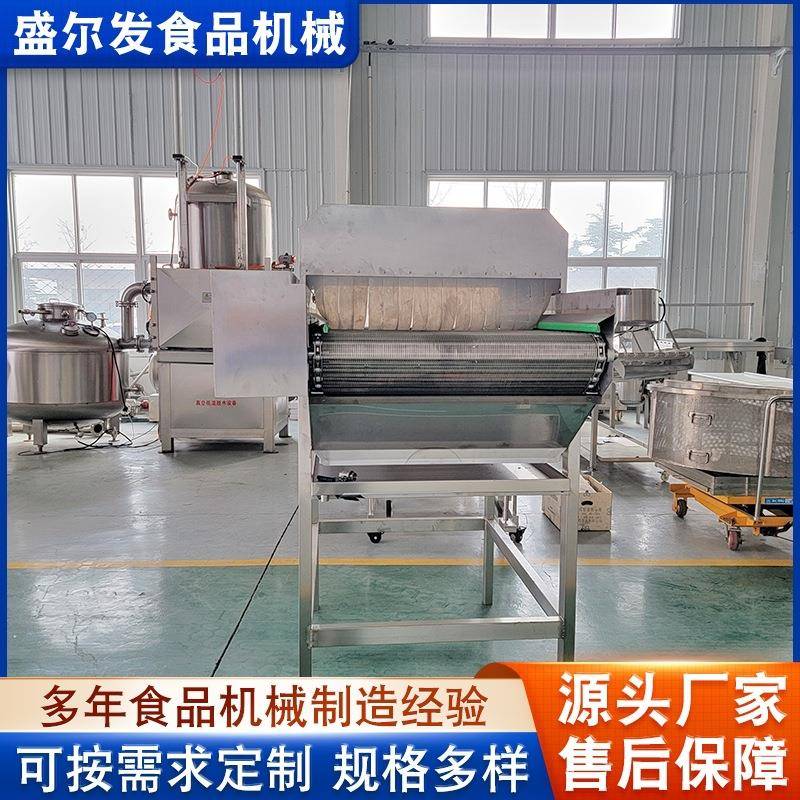 虾仁增重保鲜机器隧道式单冻裹冰机冷冻产品包冰衣设备厂家供应