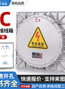 防爆接线 线箱配电柜IIC铝合金空工业控制柜开 关触控屏幕成套定