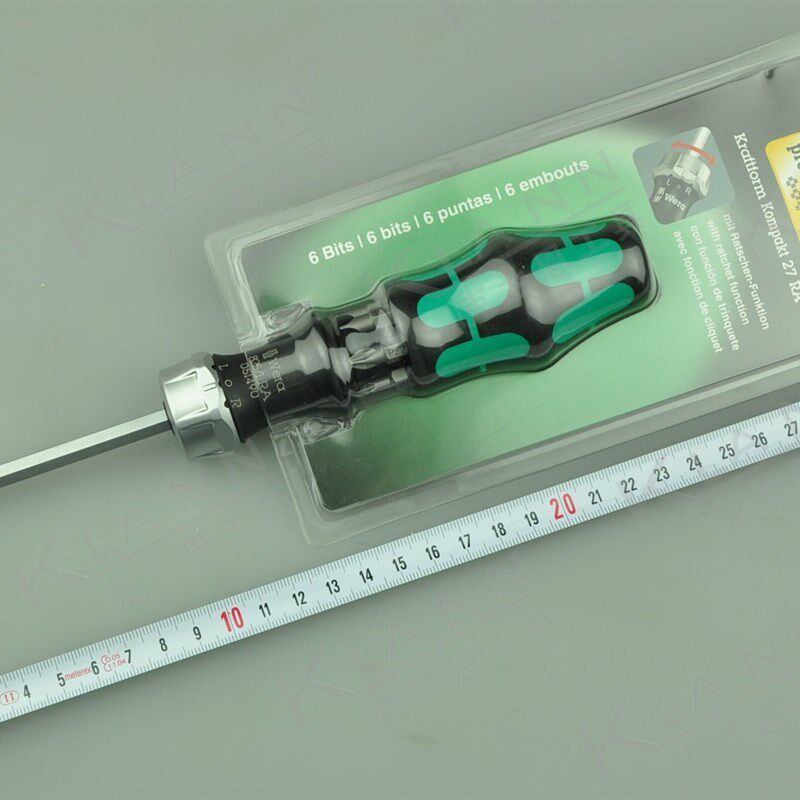 德国Wera 可换头棘轮螺丝刀组套 KK27 RA 原装进口手动工具