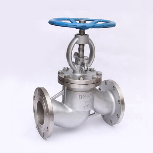 河北远大阀门304不锈钢J41W-10/16/25P法兰蒸汽截止阀DN15-DN200