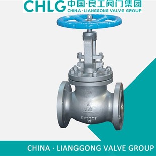 中国良工J41W 600LB 150 美标304不锈钢法兰截止阀DN50 300