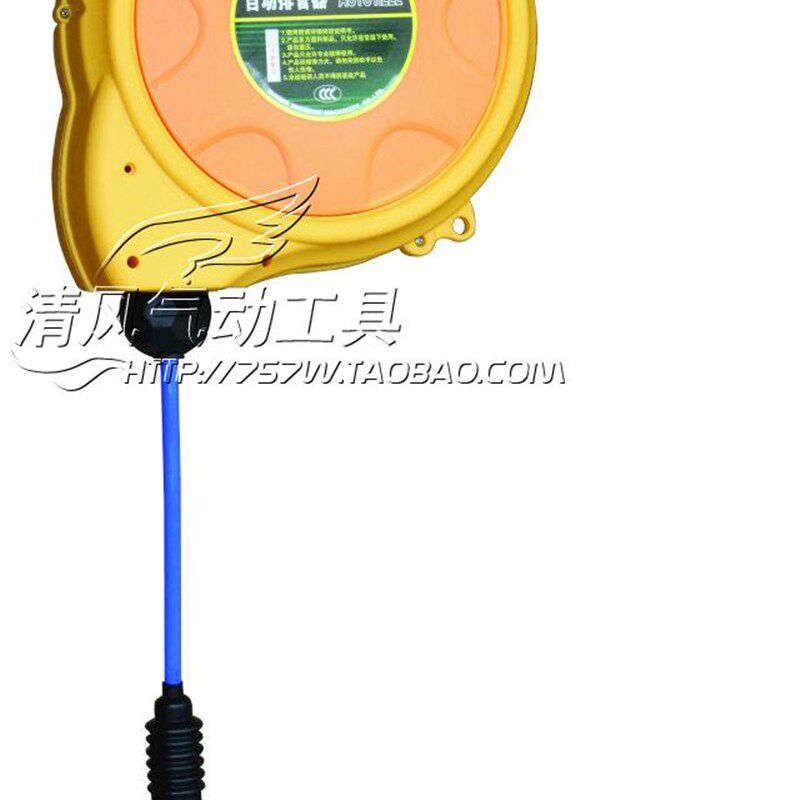 精品泊川气鼓卷管器电鼓水鼓卷线器自动排管伸缩卷轴汽修工具专用