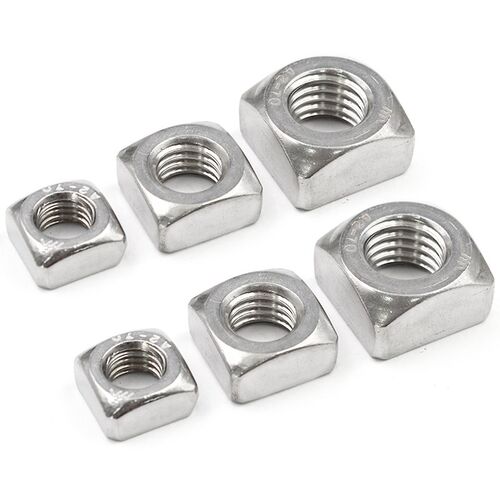 304不锈钢四方 四方螺母/方形螺母/方母正方螺帽M3M4M5M6M8M10M12