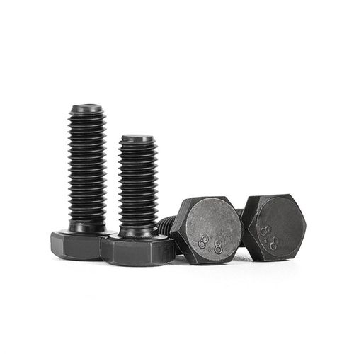 8.8级外六角螺丝高强度发黑盒装六角头螺栓钉M6M8M10M12M14M16M20