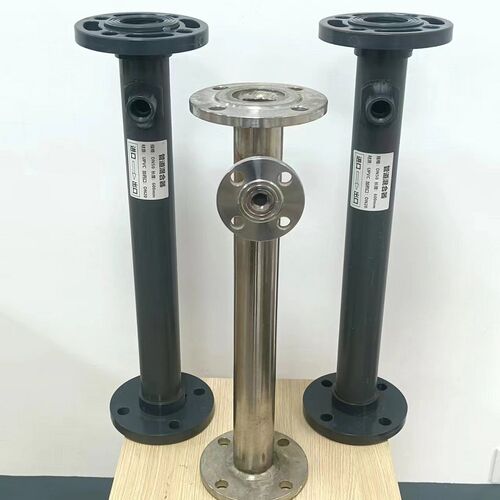 不锈钢/UPVC塑料水液体管道混合器 DN50/65/80/100法兰静态混合器