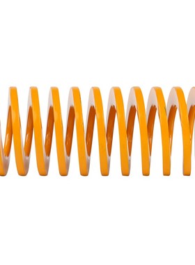 65mn模具日标矩形黄色弹簧轻小负荷TF黄色方形SWF外径20/25/30