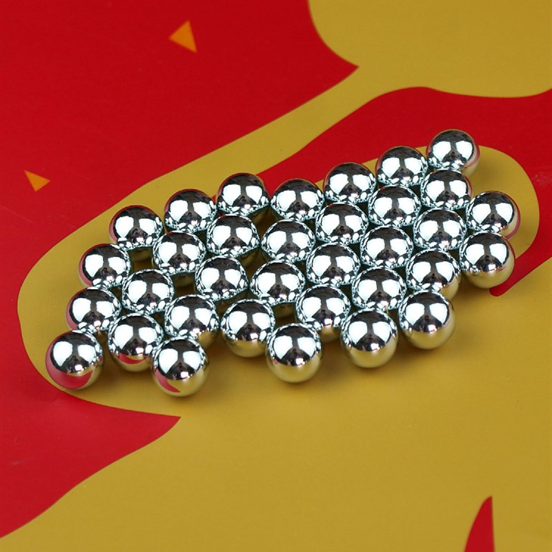 钢珠8mm12/13/15毫米8.5电镀钢球特价弹弓钢珠7mm9mm10mm专用弹珠