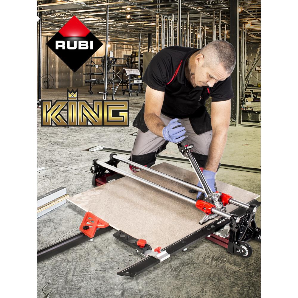 瑞比RUBI新款KING原厂高精度瓷砖切割机推刀手动地砖1米8大板拉刀