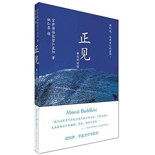 正版新书 正见:陀的悟(胡因梦与李连杰联袂) 宗萨蒋扬钦哲仁波切 姚仁喜 中国友谊出版公司
