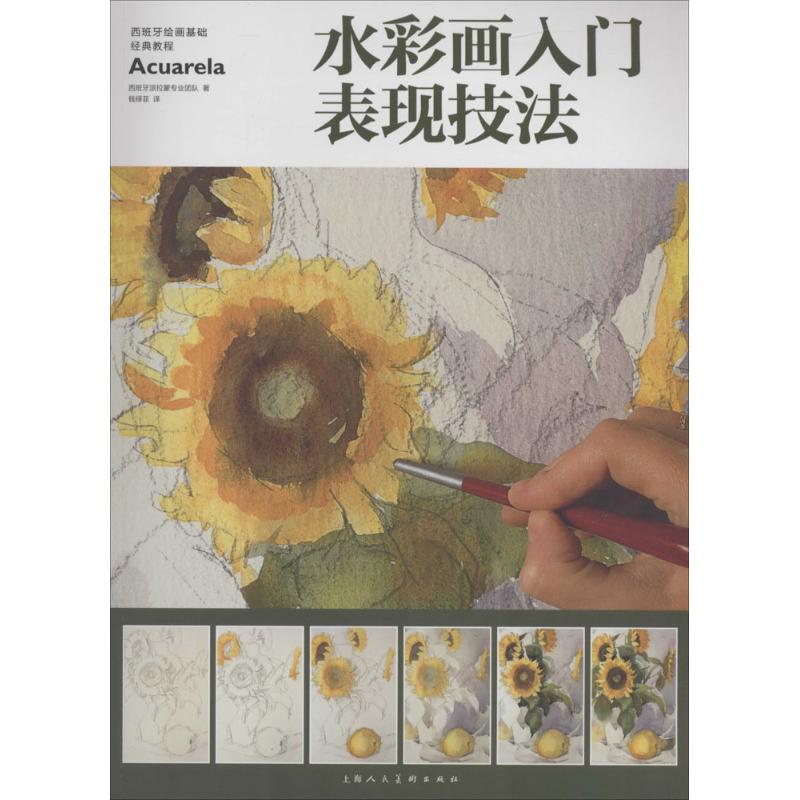 正版新书 水彩画入门表现技法 西班牙派拉蒙专业团队 上海人民美术出版社
