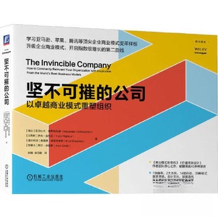 正版新书 坚不可摧的公司：以商业模式重塑组织毛大庆高庆一联合《商业模式新生代》作者亚历山大·奥斯特瓦德ZUI新力作