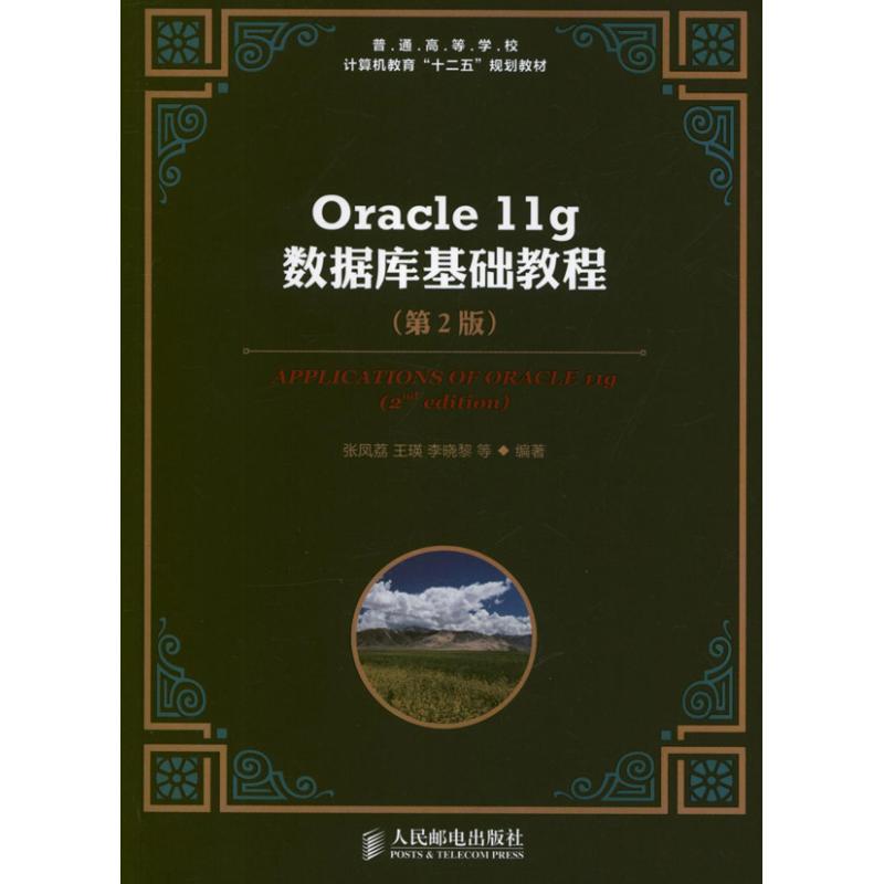 正版二手 Oracle 11g数据库基础教程(第2版) 张凤荔 人民邮电出版社
