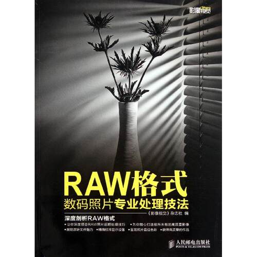 正版新书 RAW格式数码照片专业处理技法 《影像视觉》杂志社  著作 人民邮电出版社