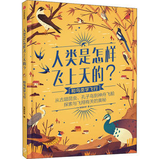 正版新书 人类是怎样飞上天的?•和鸟类学飞行 美丽科学 中信出版社