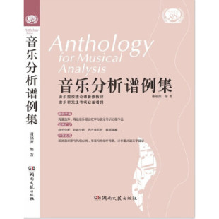 新书 湖南文艺出版 音乐分析谱例集 编著 社 谢福源 正版