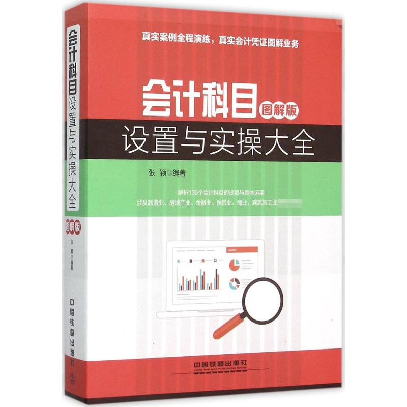 正版新书 会计科目设置与实操大全 张颖 编著 著 中国铁道出版社图片