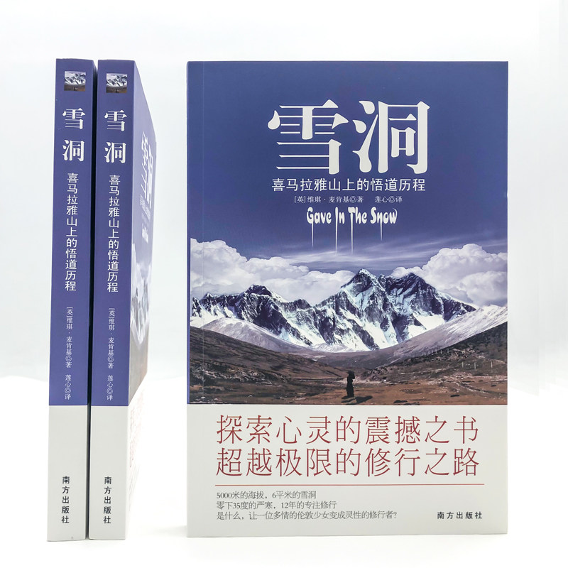 正版新书 雪洞-喜玛拉雅山的悟道历程 (英)麦肯基 著 莲心 译 南方出版社