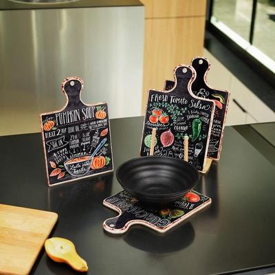 艺术花砖桌面隔热垫带手柄锅垫餐桌垫家用茶杯垫防烫垫子隔热餐垫