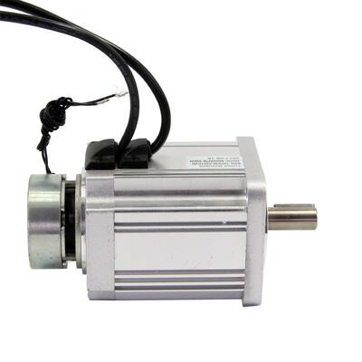 时代潮群80Bl无刷直流电动机带制动器48V400W500W750W高速3000转